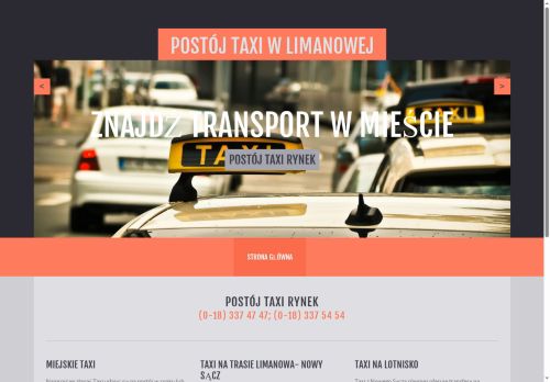 taxilimanowa.pl