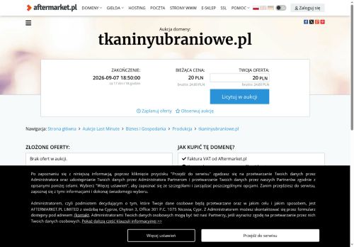 tkaninyubraniowe.pl