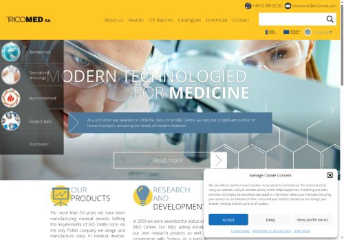 tricomed.com