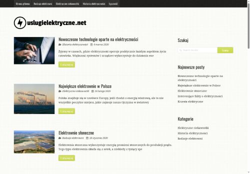 uslugielektryczne.net