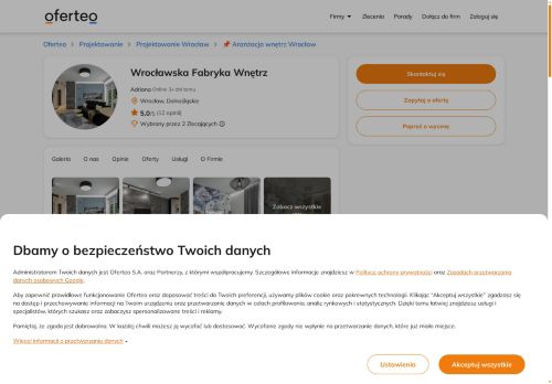 wroclawskafabrykawnetrz.oferteo.pl