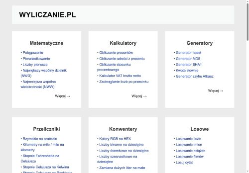 wyliczanie.pl