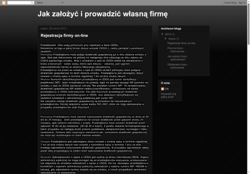 zakladamy.blogspot.com