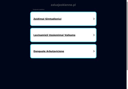 zaluzjeokienne.pl