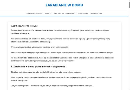 zarabianiewdomu.com