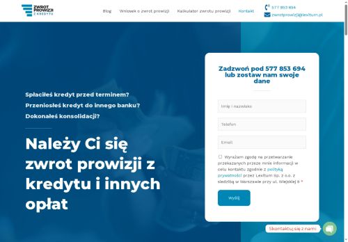 zwrotprowizjizkredytu.pl